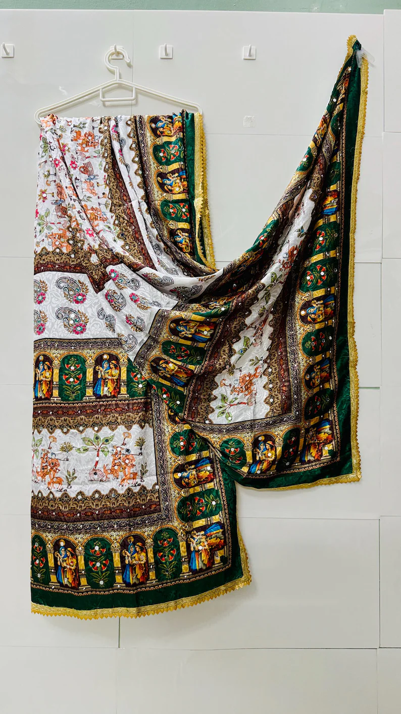 Mirror Work Dupatta 3