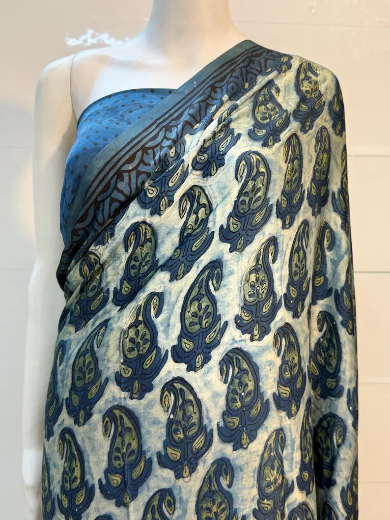 Block Print Saree 2