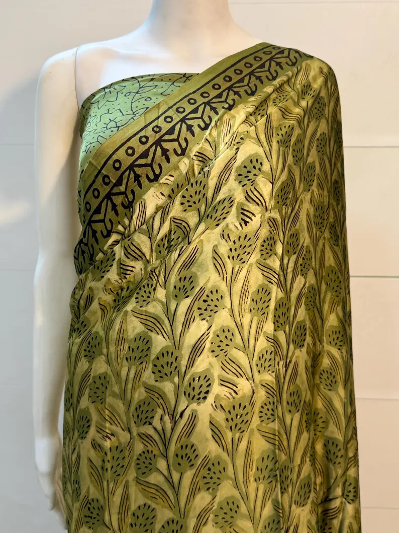 Block Print Saree 3