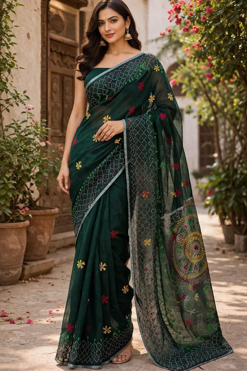 Phulkari Saree 2